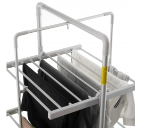 Adler | Foldable Electric Clothes Dryer | AD 7829 | 300 W | Silver/White