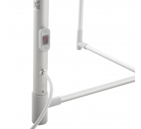 Adler | Foldable Electric Clothes Dryer | AD 7829 | 300 W | Silver/White