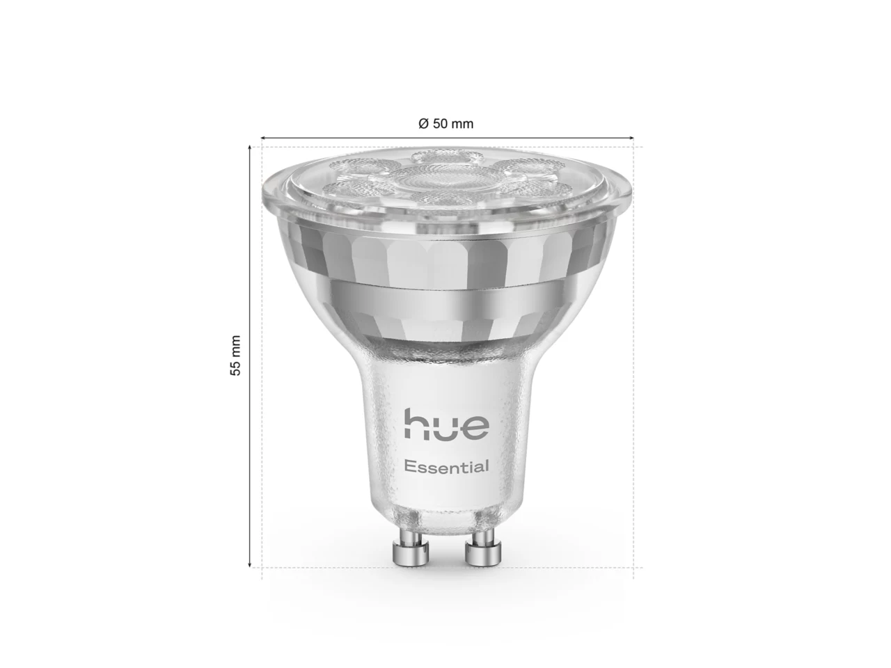 Philips Hue E WCA 345 GU10 3P EU | E27 | 8 W | 16 million colors, White and colored light