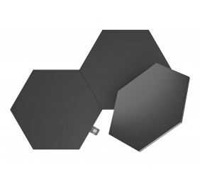 Nanoleaf | Shapes Black Hexagon Expansion pack (3 panels) | 42 W | WiFi