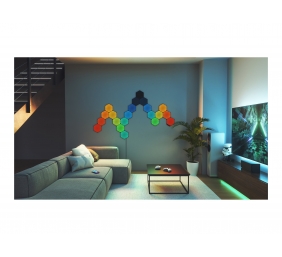 Nanoleaf | Shapes Black Hexagon Expansion pack (3 panels) | 42 W | WiFi
