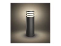 Philips Hue Lucca Outdoor Pedestal Lantern | E27 | 9 W | Warm white