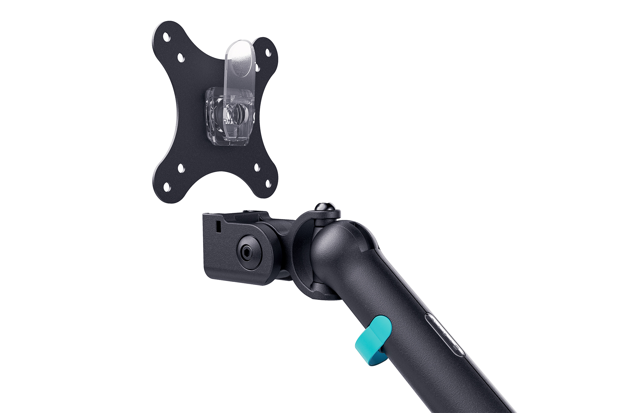 Digitus Desk Mount | Tilt, rotation, pivot | Dual design monitor mount, 2x 35", 2x 10 kg | 35 " | Maximum weight (capacity) 20 kg | Black