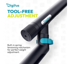 Digitus Desk Mount | Tilt, rotation, pivot | Dual design monitor mount, 2x 35", 2x 10 kg | 35 " | Maximum weight (capacity) 20 kg | Black