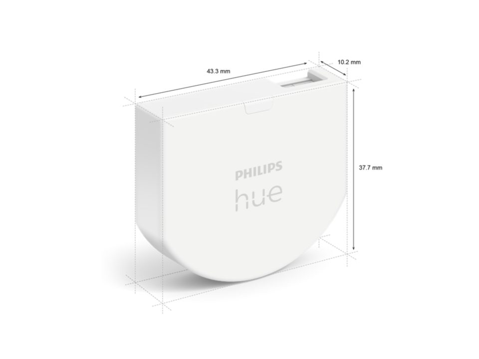 Philips Hue | Hue Wall Switch Module | White