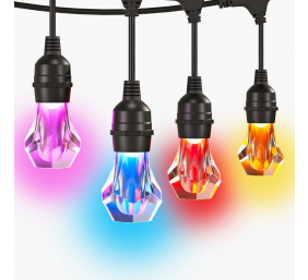Nanoleaf Essentials Matter Smart Multicolour Outdoor String Lights Starter Kit 30m | 16M+