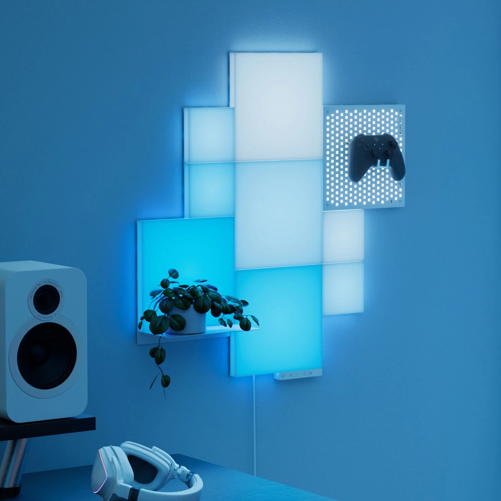 Nanoleaf Blocks Combo Starter Kit (10 Pack) | 16M+ colours