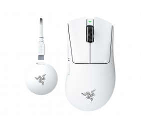 Razer DeathAdder V4 Pro Gaming mouse, White | Razer