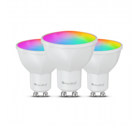 Nanoleaf Essentials Matter Wi-Fi Smart Bulb, 3pcs | GU10 | RGBCW