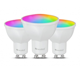 Nanoleaf Essentials Matter Wi-Fi Smart Bulb, 3pcs | GU10 | RGBCW