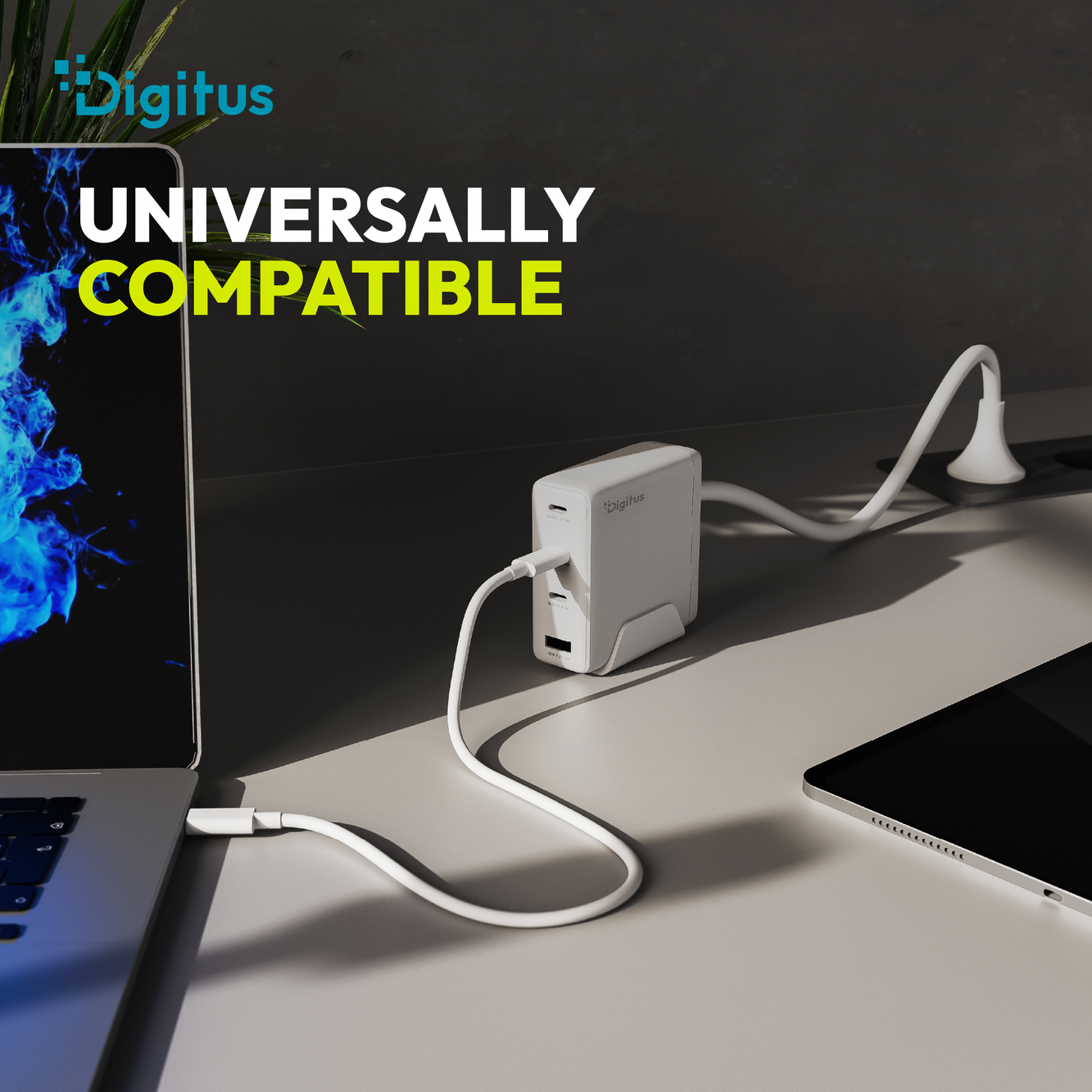 Digitus USB GaN Charger 140W, 3x USB-C, 1x USB-A | DA-10305
