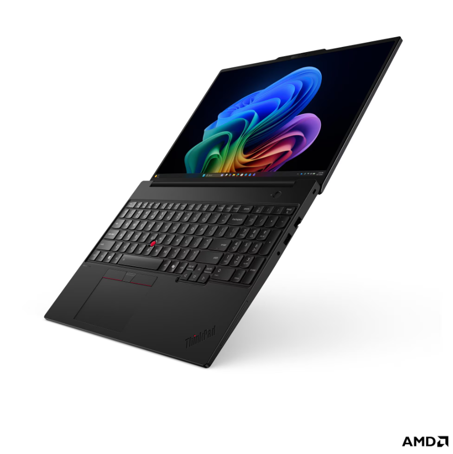 Lenovo ThinkPad T16 G5 AMD | Black | 16 " | IPS | WUXGA | 1920 x 1200 pixels | Anti-glare | AMD Ryzen 5 PRO | 215 | 16 GB | SODIMM DDR5 | Solid-state drive capacity 512 GB | AMD Radeon 740M Graphics | Windows 11 Pro | 802.11be | Bluetooth version 5.4 | Ke