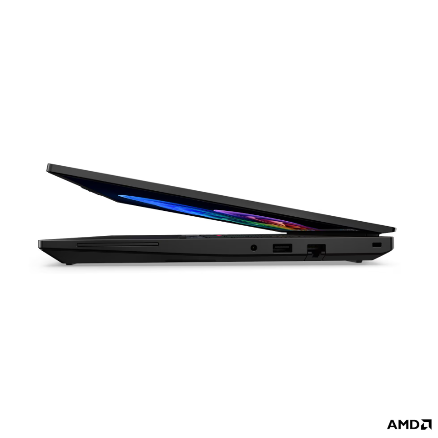 Lenovo ThinkPad T16 G5 AMD | Black | 16 " | IPS | WUXGA | 1920 x 1200 pixels | Anti-glare | AMD Ryzen 5 PRO | 215 | 16 GB | SODIMM DDR5 | Solid-state drive capacity 512 GB | AMD Radeon 740M Graphics | Windows 11 Pro | 802.11be | Bluetooth version 5.4 | Ke