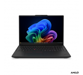 Lenovo ThinkPad T16 G5 AMD | Black | 16 " | IPS | WUXGA | 1920 x 1200 pixels | Anti-glare | AMD Ryzen 5 PRO | 215 | 16 GB | SODIMM DDR5 | Solid-state drive capacity 512 GB | AMD Radeon 740M Graphics | Windows 11 Pro | 802.11be | Bluetooth version 5.4 | Ke