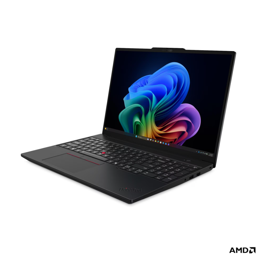 Lenovo ThinkPad T16 G5 AMD | Black | 16 " | IPS | WUXGA | 1920 x 1200 pixels | Anti-glare | AMD Ryzen 5 PRO | 215 | 16 GB | SODIMM DDR5 | Solid-state drive capacity 512 GB | AMD Radeon 740M Graphics | Windows 11 Pro | 802.11be | Bluetooth version 5.4 | Ke