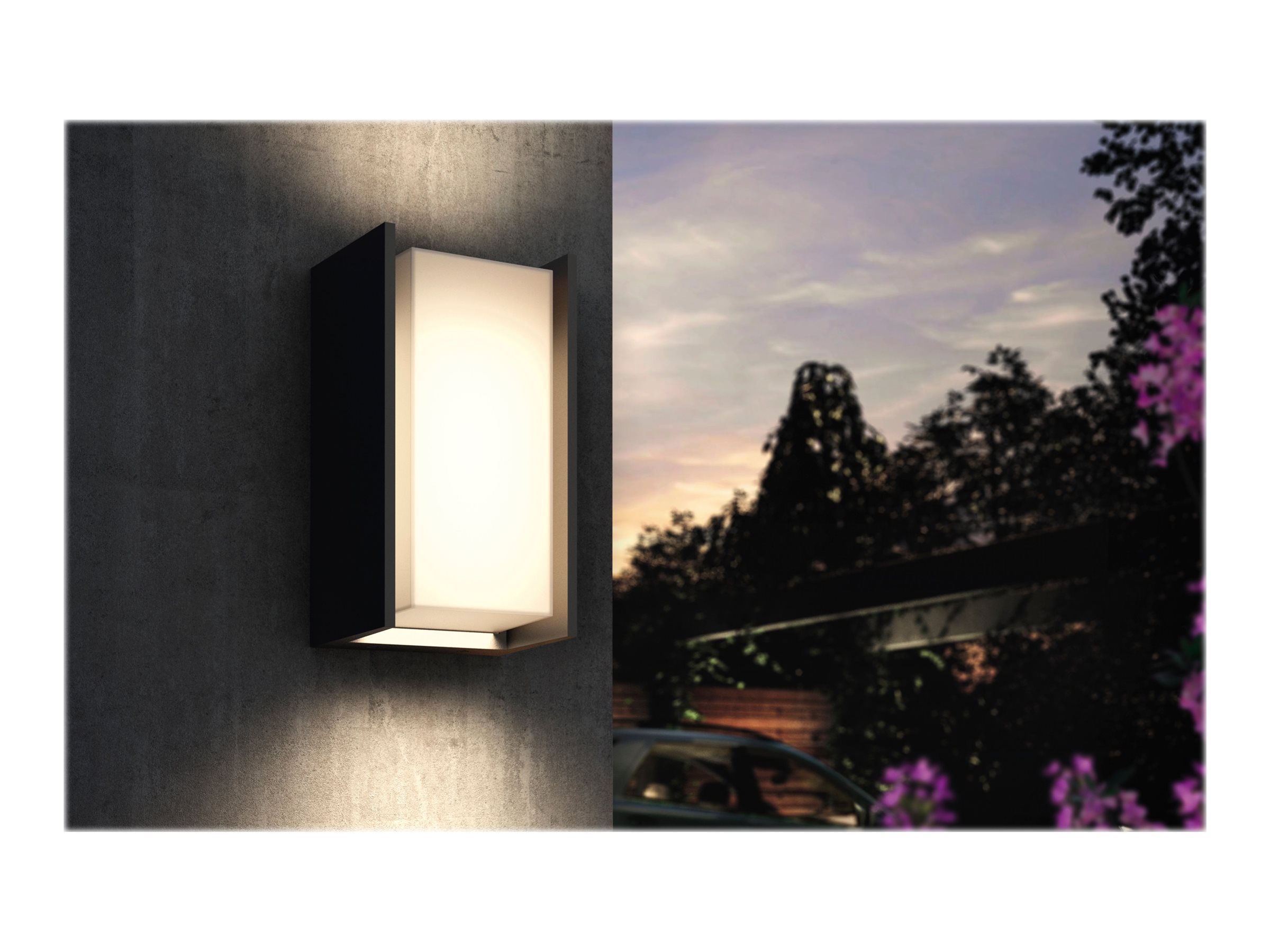 Philips Hue Turaco Outdoor Wall Lantern | E27 | 9 W | Warm white