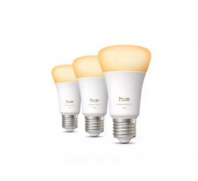 Philips Hue WA 810 A60 3P EU | E27 | 6 W | Warm to cool white light | Bluetooth, Zigbee