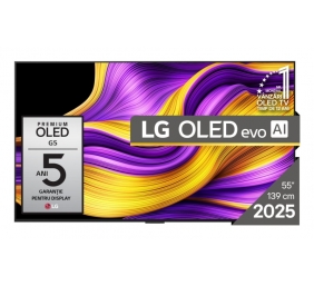 LG TV OLED evo AI OLED55G51LW (2025) Televizorius 55'' 4K UHD 3840x2160 Smart TV, Juoda