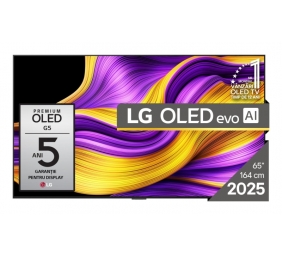 LG TV OLED evo AI OLED65G51LW (2025) Televizorius 65'' 4K UHD 3840x2160 Smart TV, Juoda