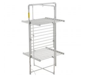 Adler | Foldable Electric Clothes Dryer | AD 7829 | 300 W | Silver/White