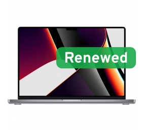 Apple Renewed Grade C | MacBook Pro 16 A2485, 2021 | 16.2 " | 16 GB | SSD | 1000 GB | Apple M1 Pro 16-core CPU | macOS | Keyboard language US | 12 month(s)