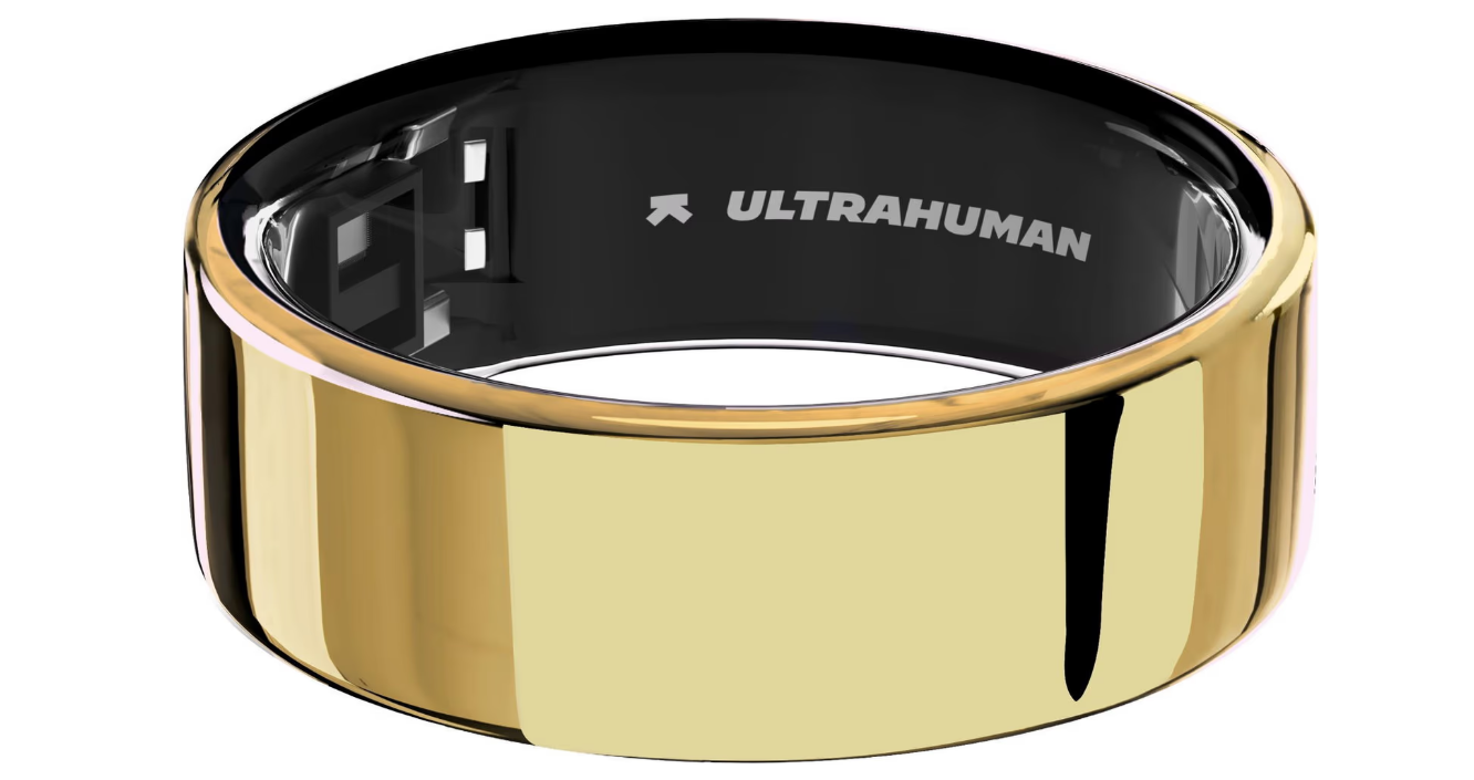 Ultrahuman | Ring Air | Bionic Gold | Size 11 | Smart Ring