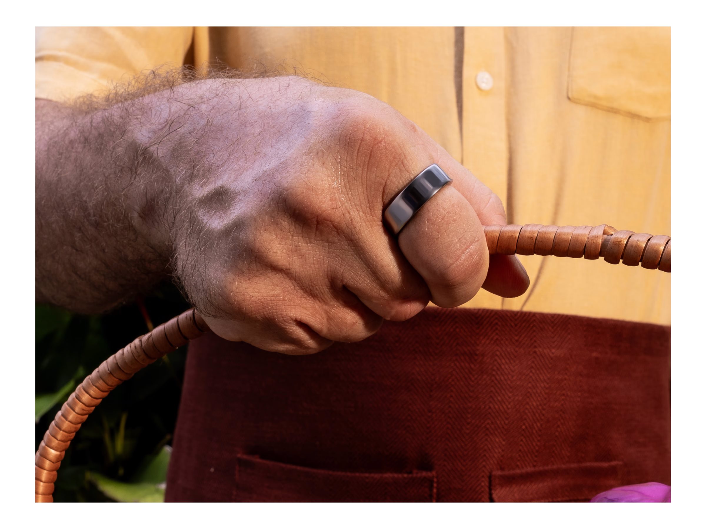 Ultrahuman | Ring Air | Aster Black | Size 10 | Smart Ring