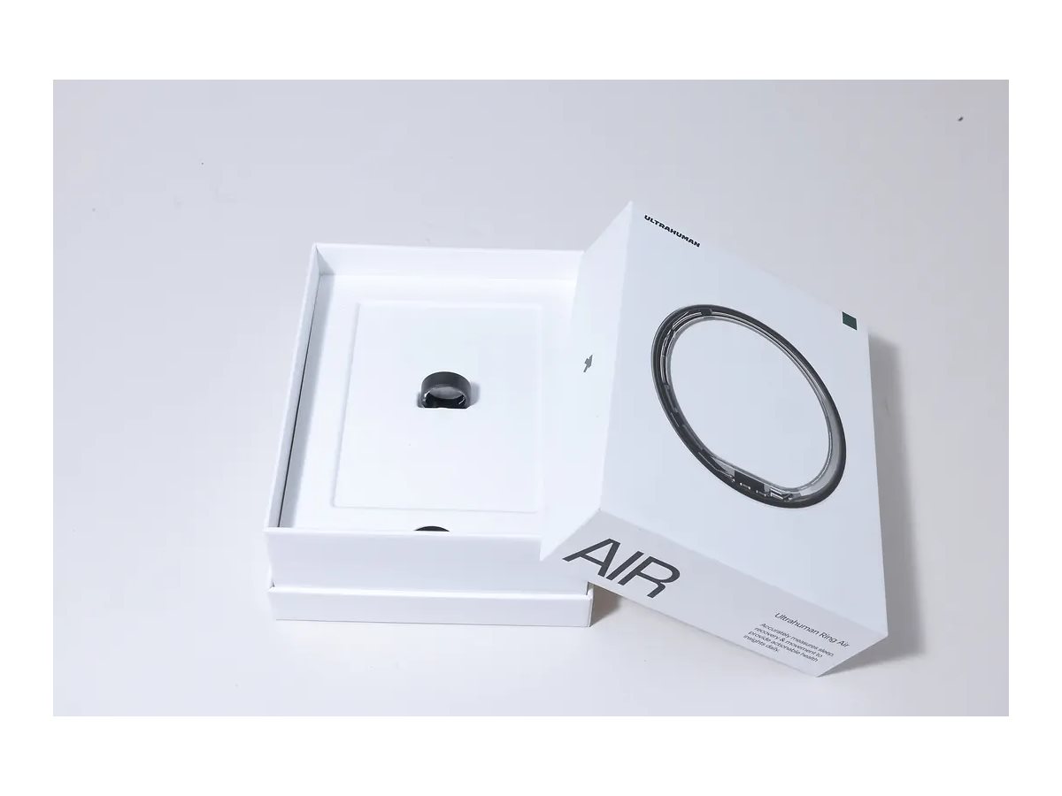 Ultrahuman | Ring Air | Matte Grey | Size 5 | Smart Ring