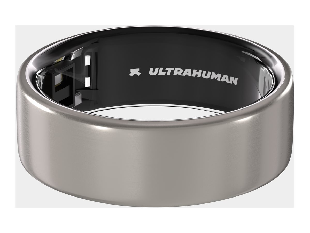 Ultrahuman | Ring Air | Raw Titanium | Size 12 | Smart Ring