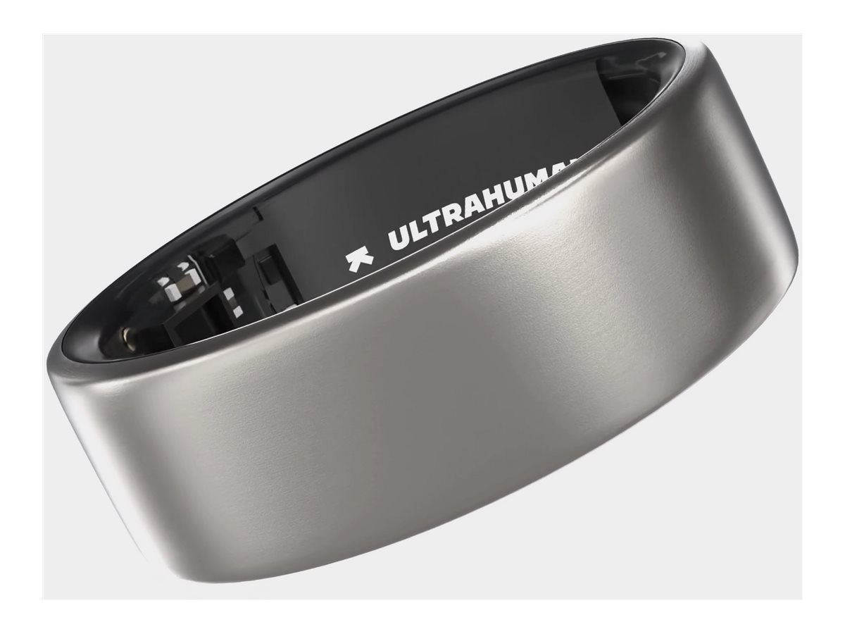 Ultrahuman | Ring Air | Raw Titanium | Size 12 | Smart Ring