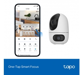 TP-LINK Tapo C245D | Dual Lens Pan/Tilt Security Camera | Dome | 3 MP | 3.1mm/F1.6 | MicroSD Card up to 512 GB