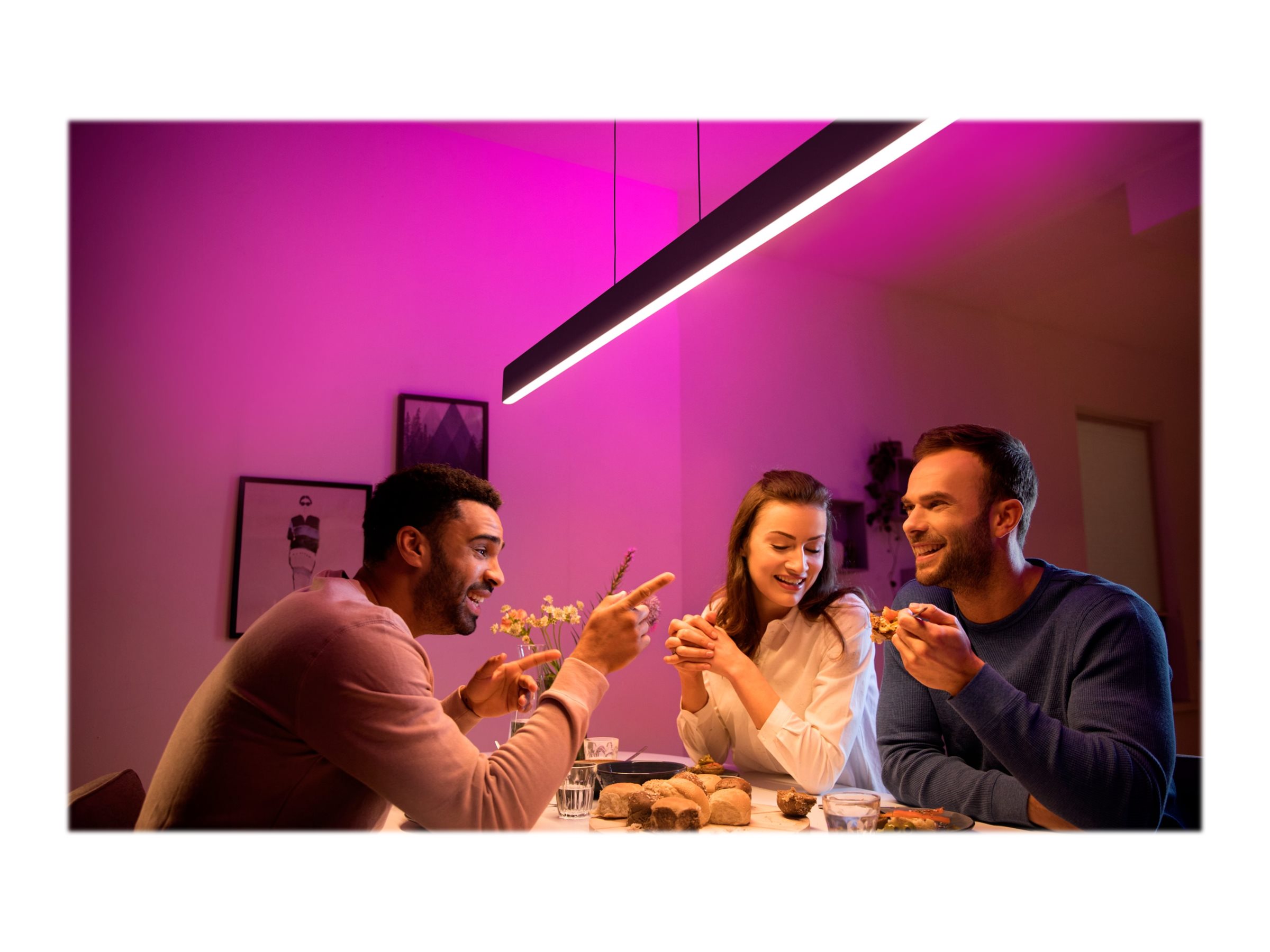 Philips Hue Ensis pendant black 79W 24V | 79 W | White and Colour Ambiance 2000-6500K