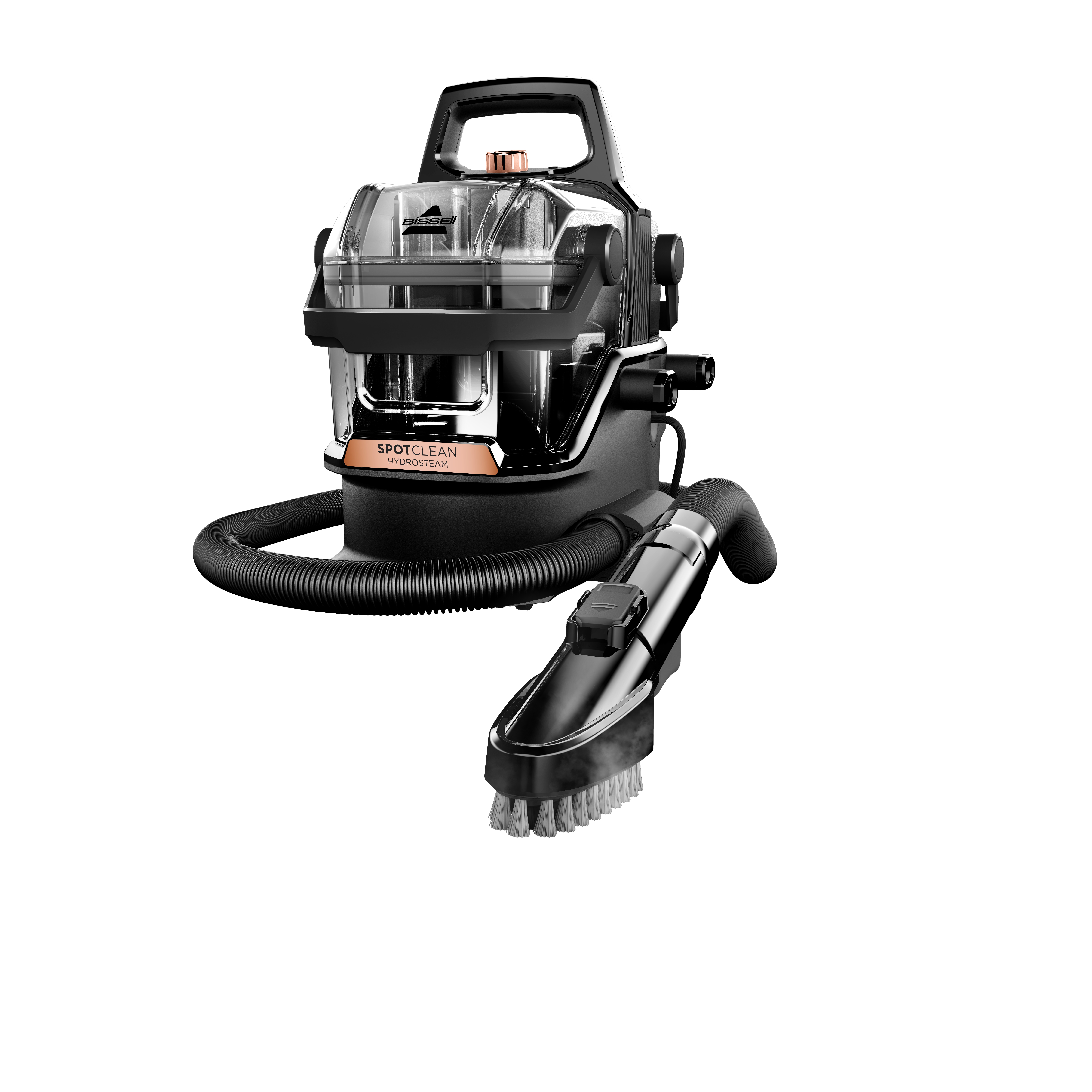 Bissell | Portable Carpet and Upholstery Cleaner | SpotClean HydroSteam Pro | Corded operating | Washing function | 1000 W | Black
