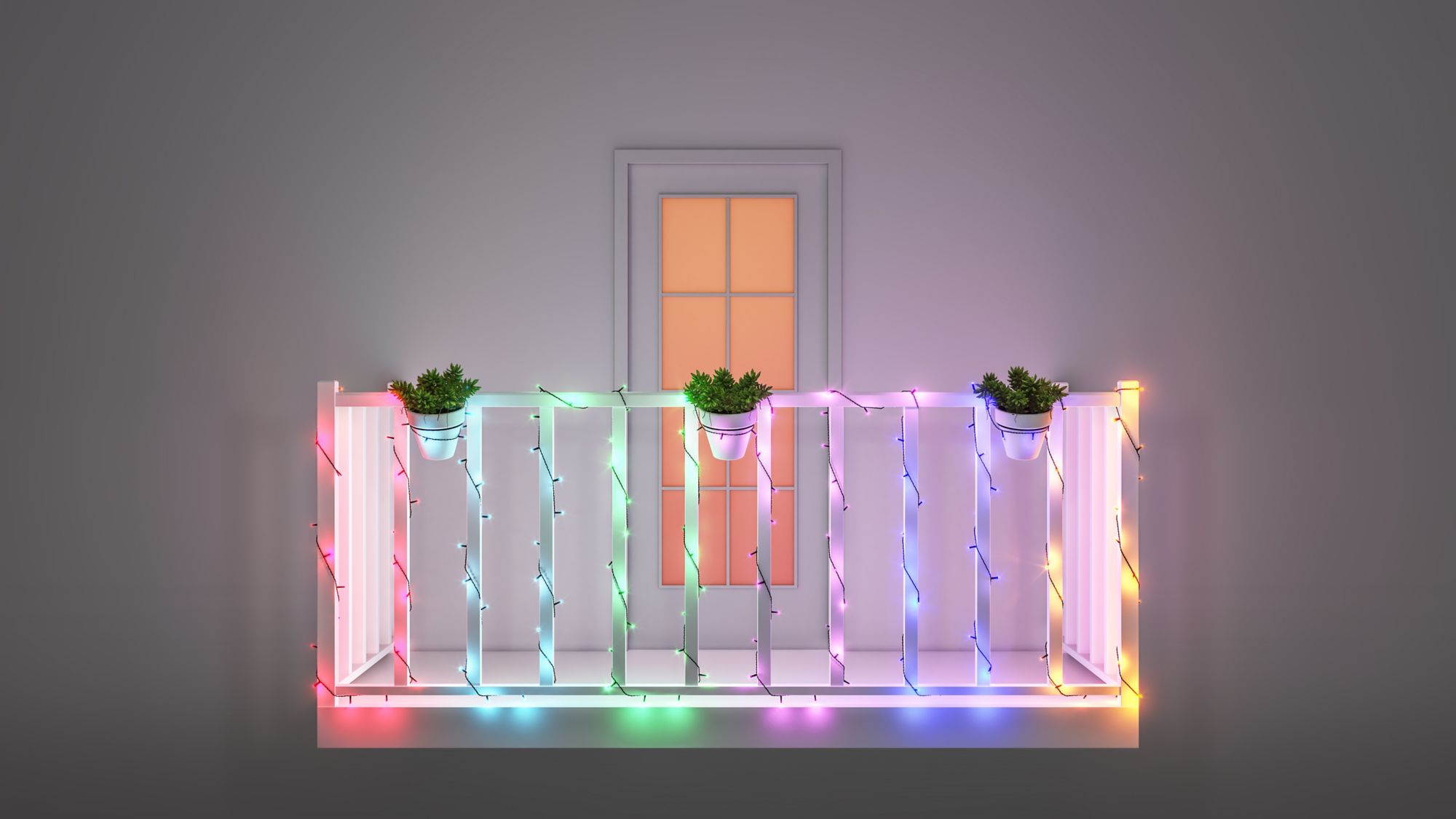 WiZ Smart WiFi LED Fairly Light, 20m | 15 W