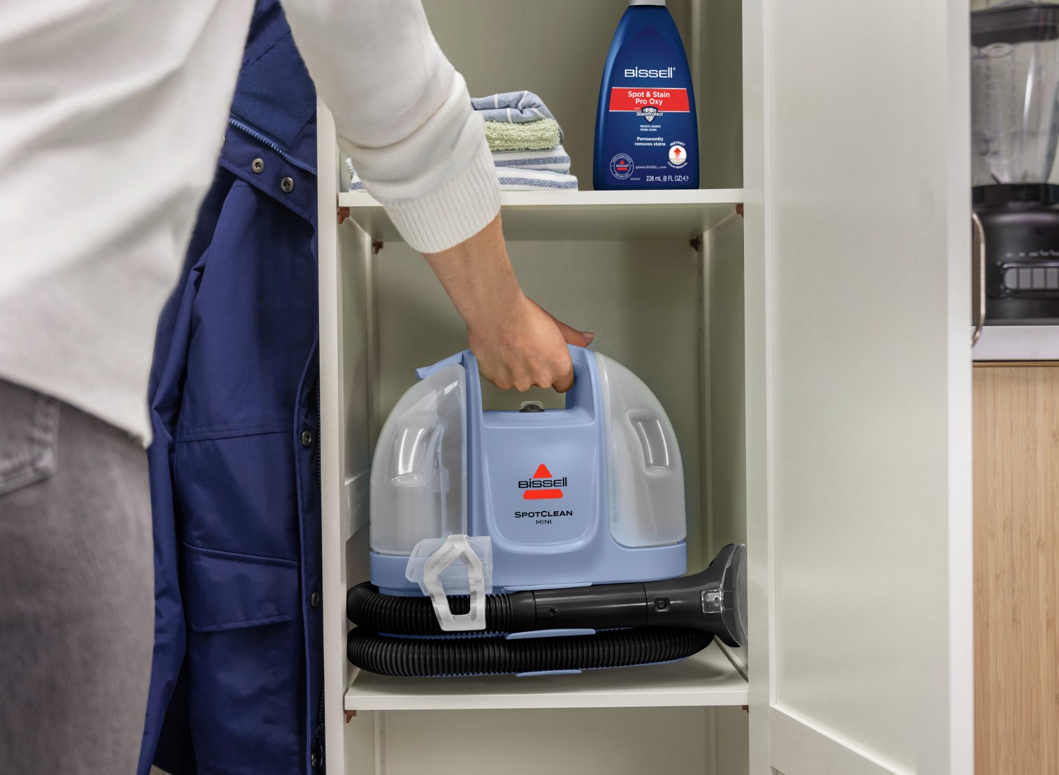 Bissell | SpotClean Mini Select Carpet and Upholstery Washer | 4103N | Corded operating | Washing function | 330 W | Lake Blue