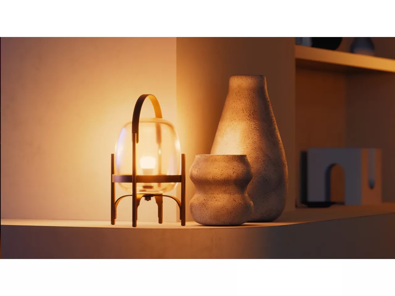 Philips Hue W 810 A60 3P EU | E27 | 7 W | Soft white light