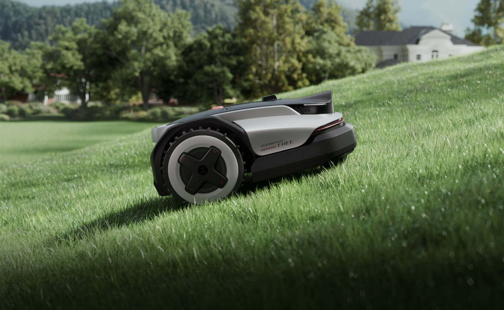 Roborock RockNeo Q110 Mower, 2WD, 1000m², RTK + VSLAM, (Edge Cutting module sold separately)