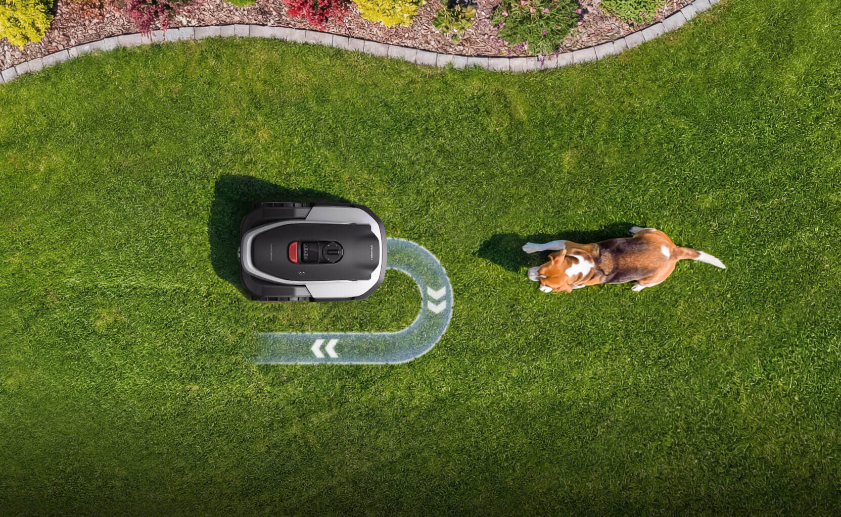 Roborock RockNeo Q110 Mower, 2WD, 1000m², RTK + VSLAM, (Edge Cutting module sold separately)