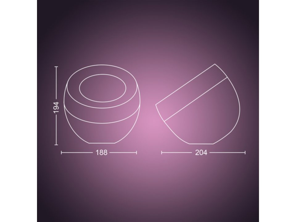 Philips Hue | Hue Iris Portable Lamp, Copper Special Edition | Copper/brass | Portable lamp