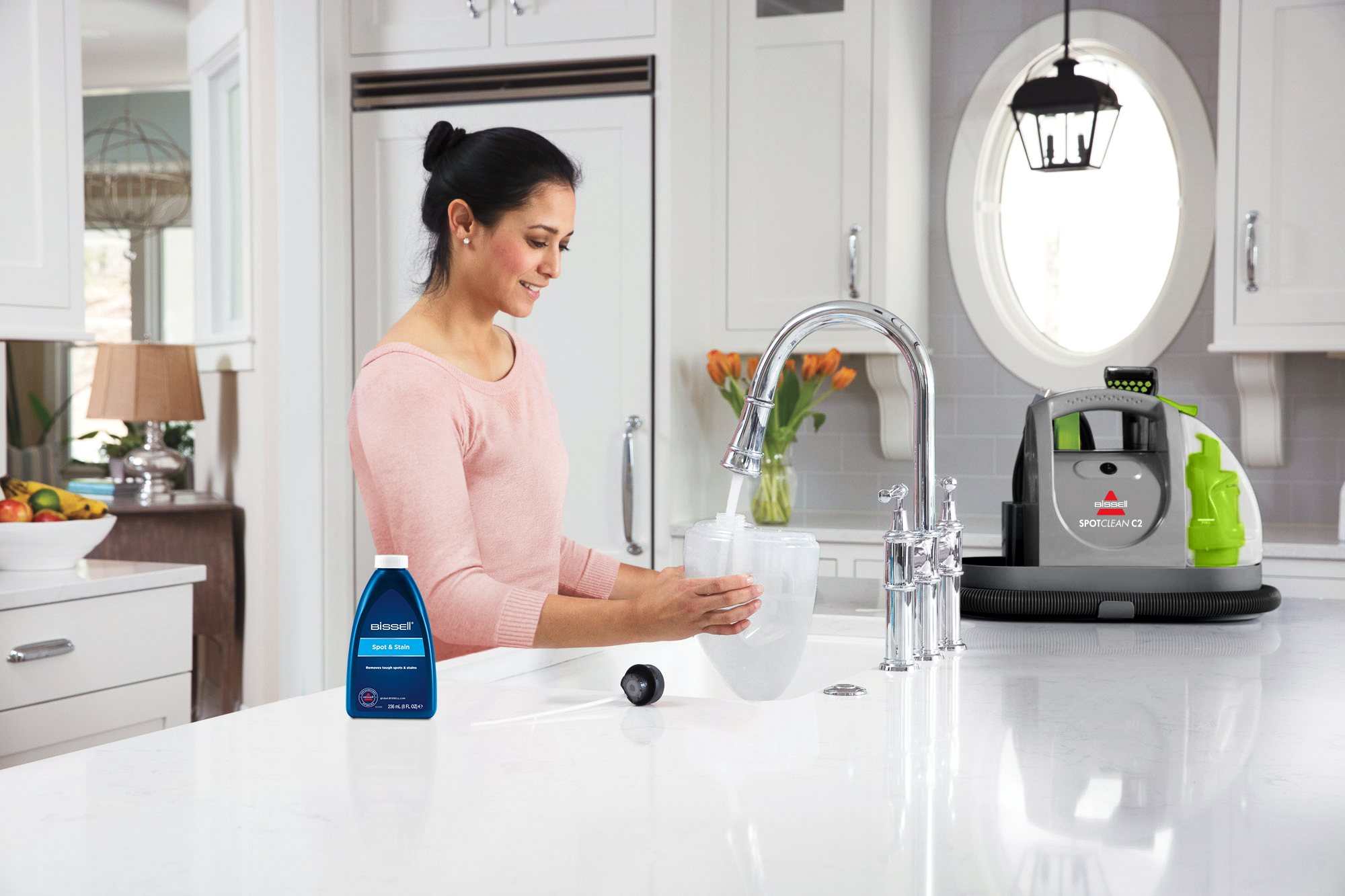 Bissell | Carpet and Upholstery Cleaner | 20671 SpotClean C2 | Corded operating | 340 W | Titanium/Silver Gray/Cha Cha Lime | 24 month(s)