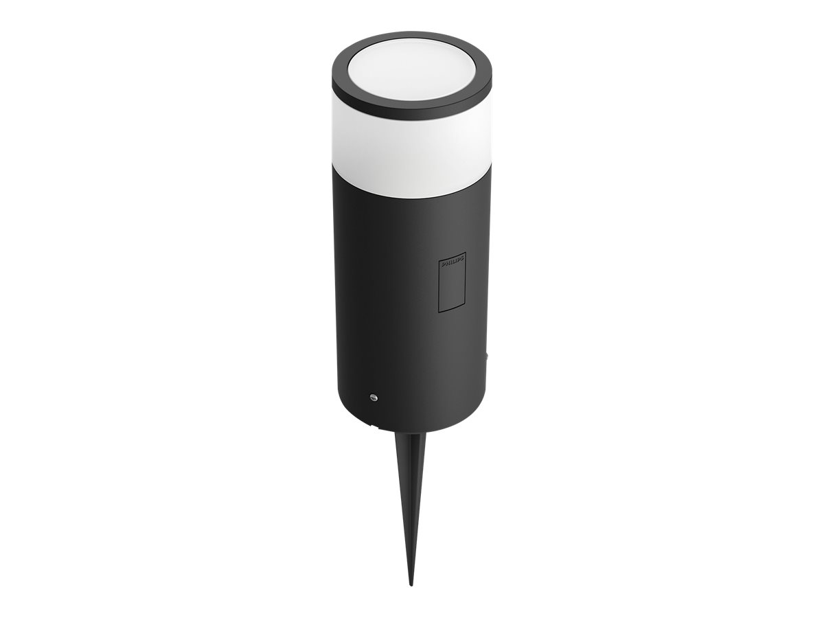 Philips Hue WCA Calla Outdoor Bollard, Black | 8 W | 2000-6500 Hue White Colour Ambiance