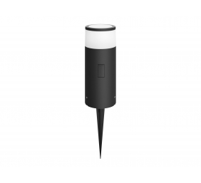 Philips Hue WCA Calla Outdoor Bollard, Black | 8 W | 2000-6500 Hue White Colour Ambiance