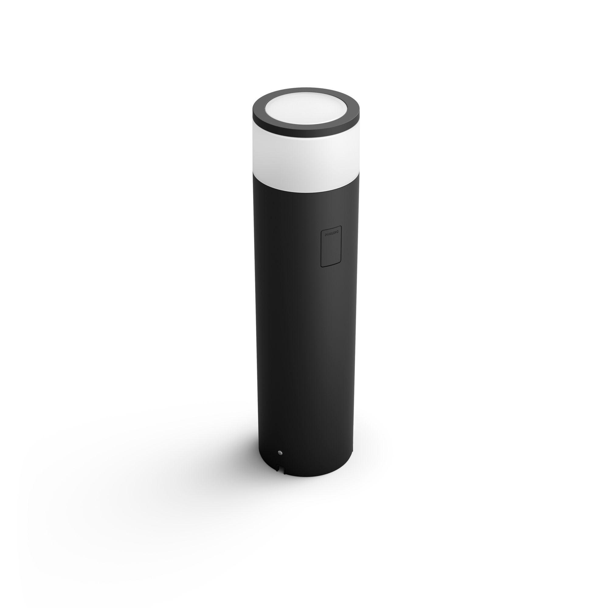 Philips Hue WCA Calla Outdoor Large Bollard, Black | 8 W | 2000-6500 Hue White Colour Ambiance