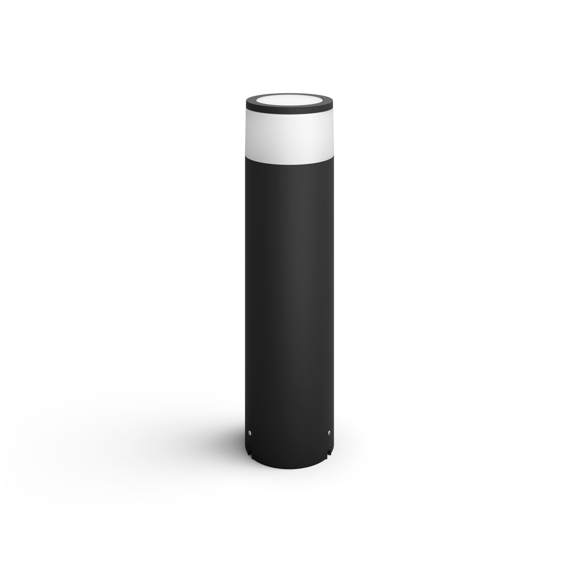 Philips Hue WCA Calla Outdoor Large Bollard, Black | 8 W | 2000-6500 Hue White Colour Ambiance