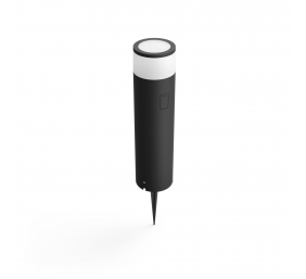 Philips Hue WCA Calla Outdoor Large Bollard, Black | 8 W | 2000-6500 Hue White Colour Ambiance