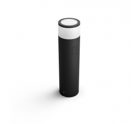 Philips Hue WCA Calla Outdoor Large Bollard, Black | 8 W | 2000-6500 Hue White Colour Ambiance