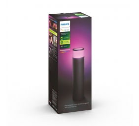 Philips Hue WCA Calla Outdoor Large Bollard, Black | 8 W | 2000-6500 Hue White Colour Ambiance