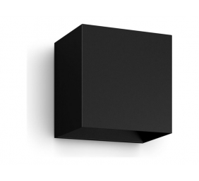 Philips Hue WCA Resonate Outdoor Downward Wall Lantern, Black | 8 W | 2000-6500 Hue White Colour Ambiance