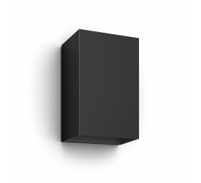 Philips Hue WCA Resonate Outdoor Wall Lantern, Black | 8 W | 2000-6500 Hue White Colour Ambiance