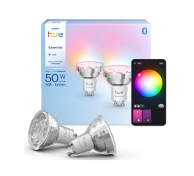 Philips Hue E WCA 345 2P EU | GU10 | 4.7 W | 16 million colors, White and colored light